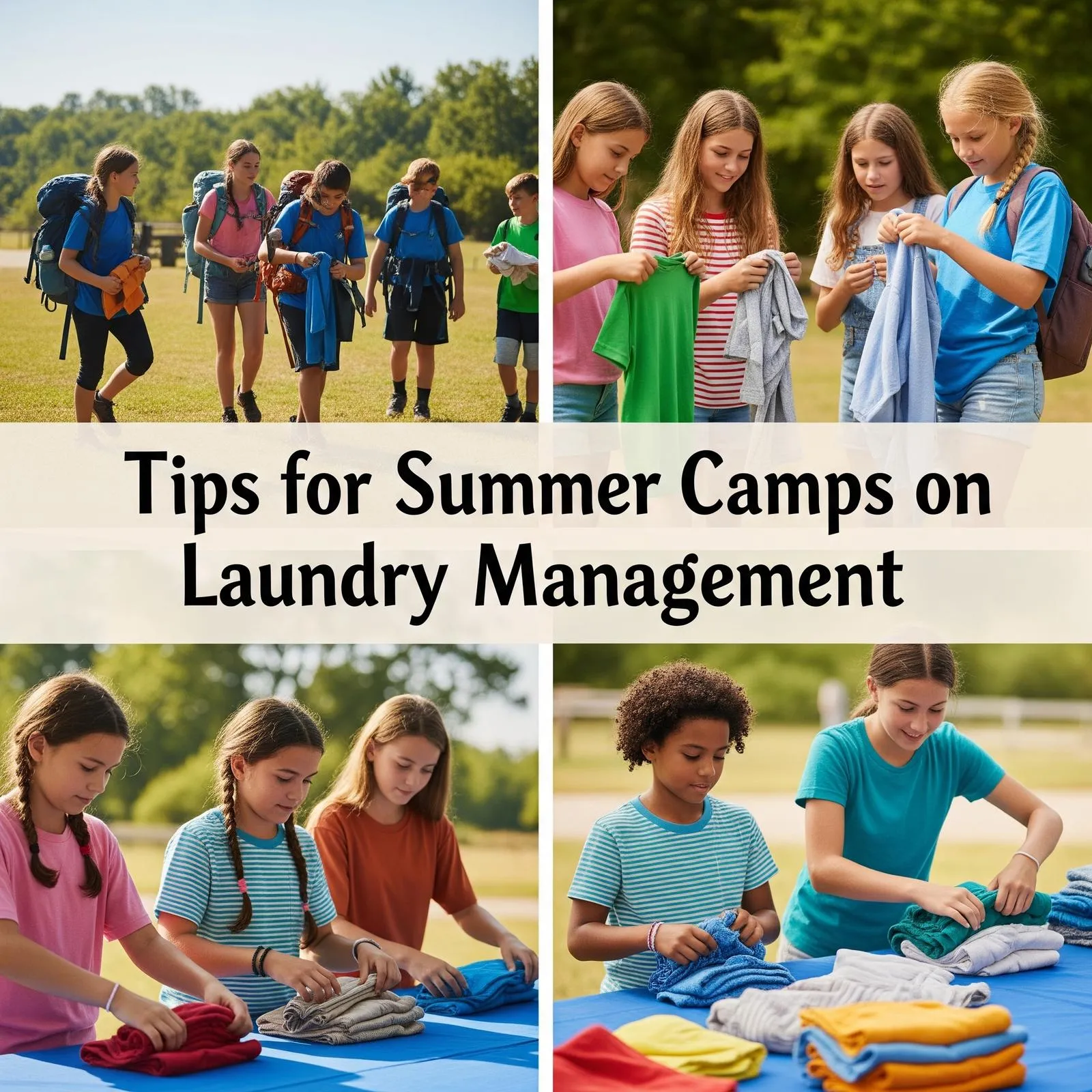 Summer Camp Laundry Made Simple: Tips for a Stress-Free Season